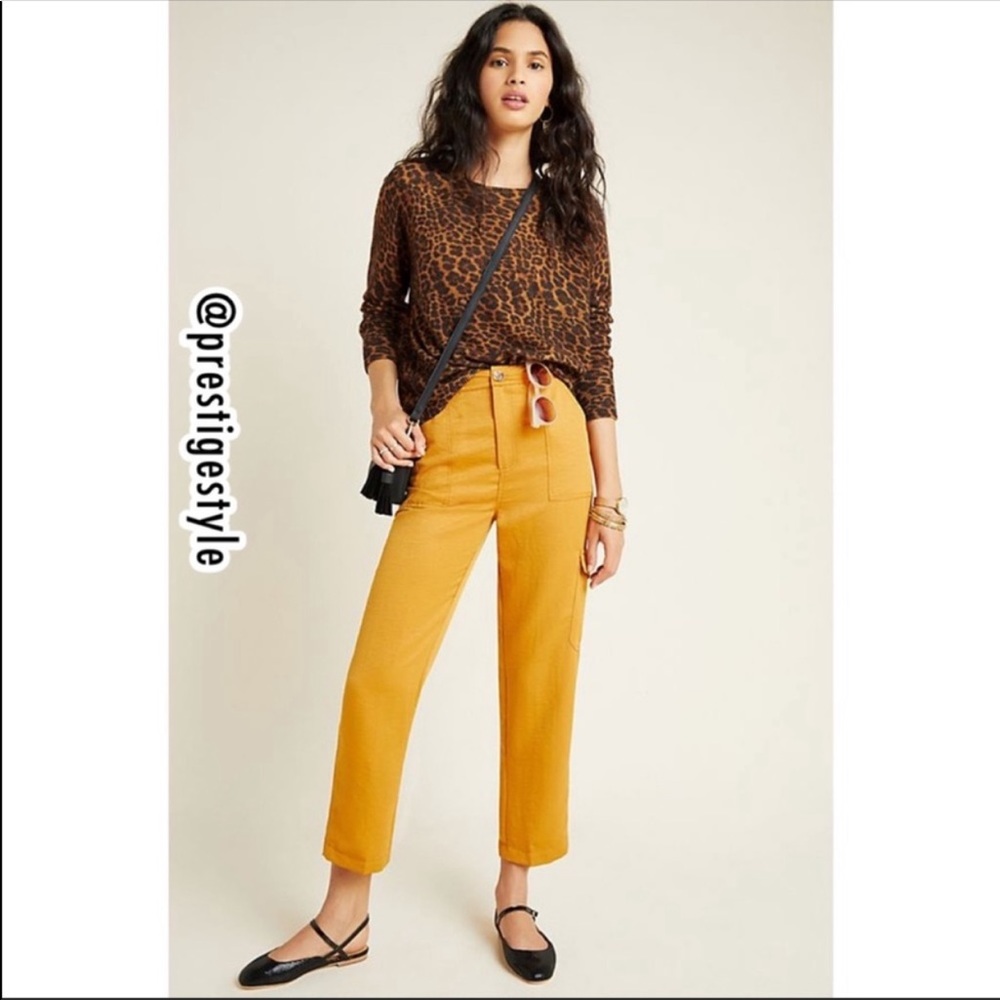ANTHROPOLOGIE JOA Isla Cargo Pants - Picture 3 of 3